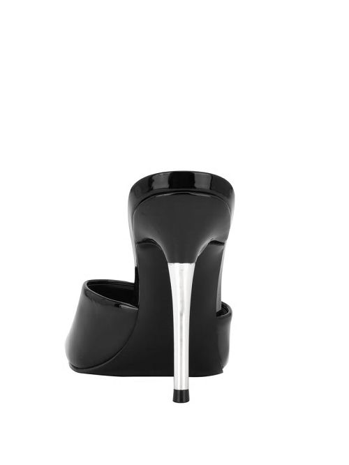 Guess Molle Metal Stiletto Heels Negrii | GUESS-SN29852