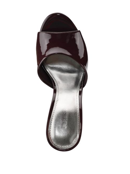Guess Molle Metal Stiletto Heels Rosii | GUESS-SN29843