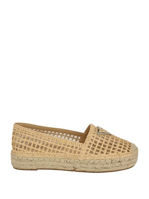 Guess Mones Espadrille Flats Bej | GUESS-SN29878