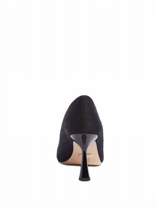 Guess Monogram Court Pump Negrii | GUESS-SN29745