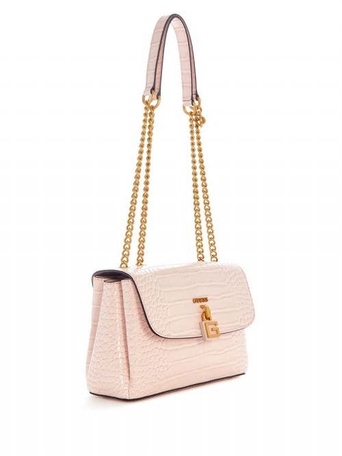 Guess Montreal Faux-Crocodile Convertible Crossbody Roz | GUESS-SN28804
