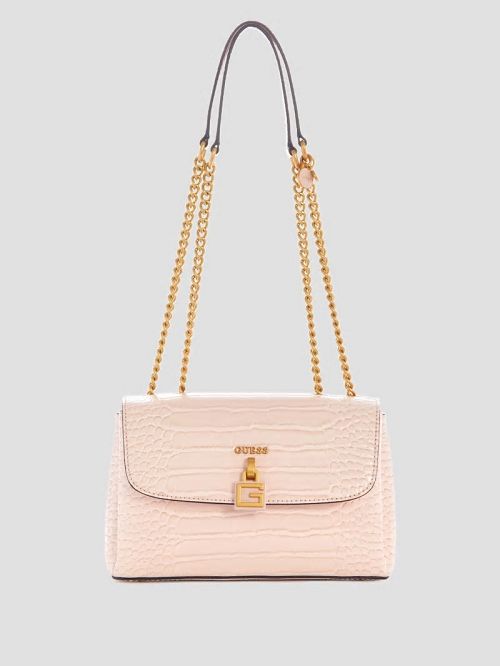 Guess Montreal Faux-Crocodile Convertible Crossbody Roz | GUESS-SN28804