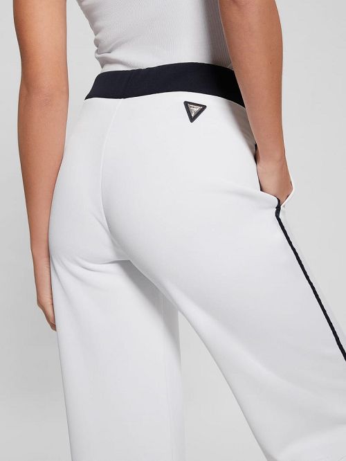 Guess Mylah Flare Joggers Albi | GUESS-SN28286