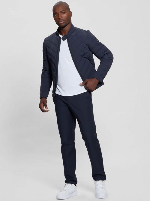 Guess Myron Dress Pants Albastri | GUESS-SN31454
