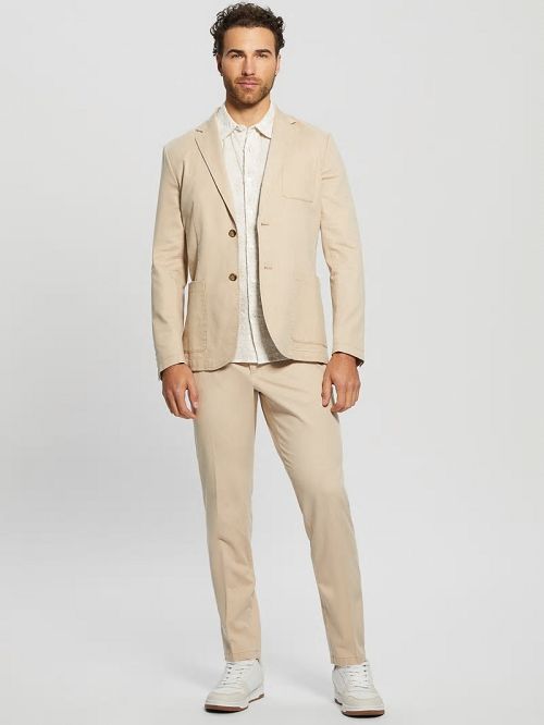 Guess Myron Dress Pants Bej | GUESS-SN31402