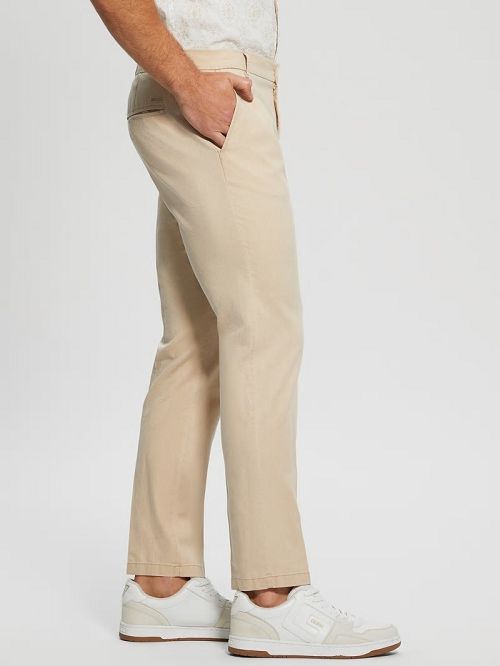 Guess Myron Dress Pants Bej | GUESS-SN31402