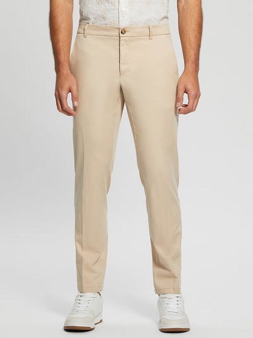 Guess Myron Dress Pants Bej | GUESS-SN31402