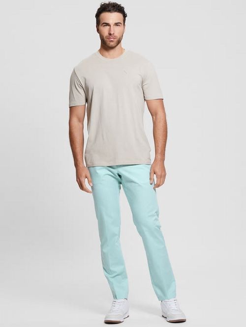 Guess Myron Dress Pants Turcoaz | GUESS-SN31397