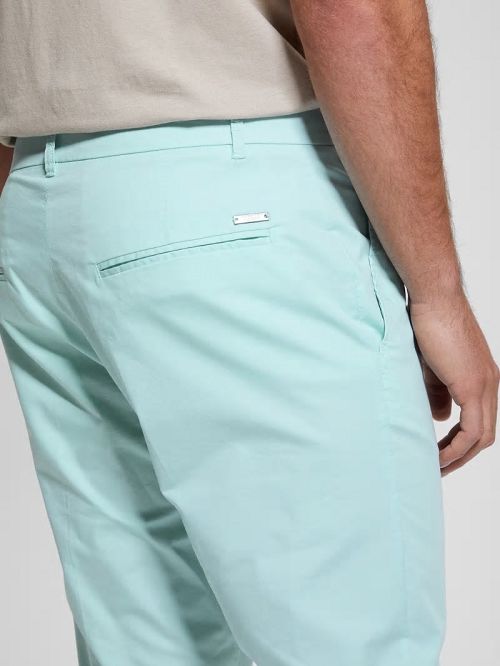 Guess Myron Dress Pants Turcoaz | GUESS-SN31397