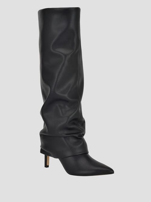 Guess Natha Fold-Over Boots Negrii | GUESS-SN29939