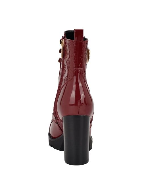 Guess Neady Patent Booties Rosii | GUESS-SN29930