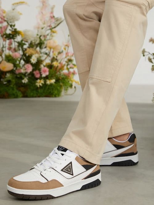 Guess Nelsi Color-Block Sneakers Bej | GUESS-SN31891
