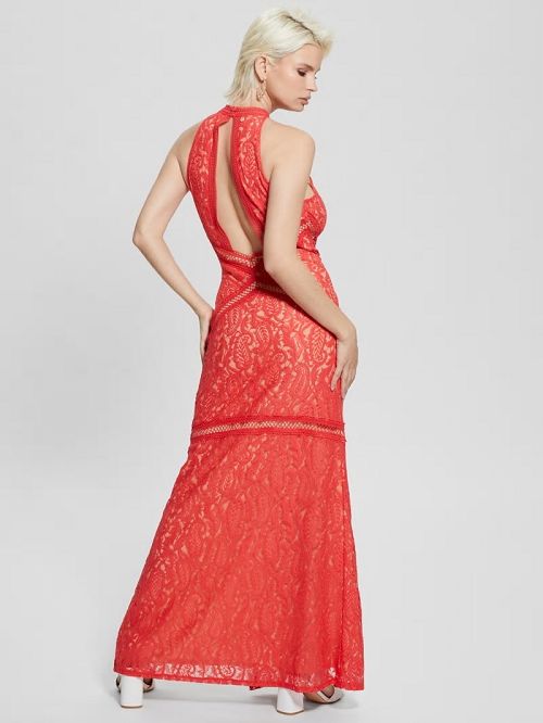 Guess New Liza Dress Rosii | GUESS-SN26847