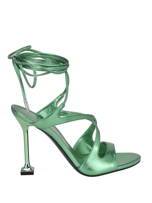 Guess Niko Lace-Up Heels Verzi | GUESS-SN29776