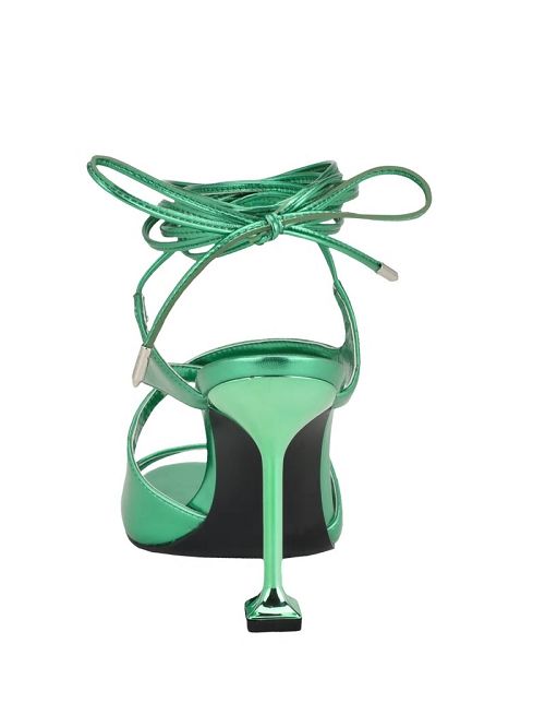 Guess Niko Lace-Up Heels Verzi | GUESS-SN29776