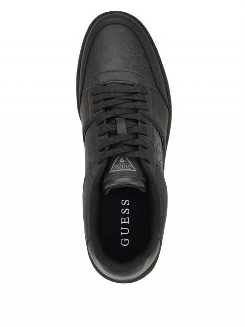 Guess Nivi Debossed Sneakers Negrii | GUESS-SN31898