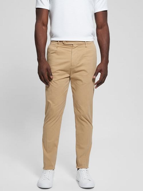 Guess Noah Straight Pants Bej | GUESS-SN31439