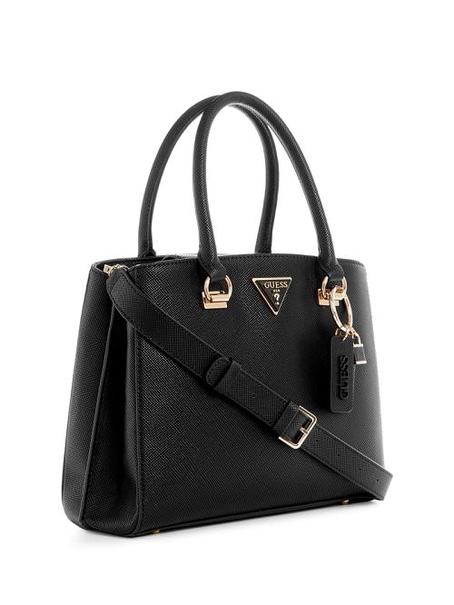 Guess Noelle Girlfriend Satchel Negrii | GUESS-SN28700