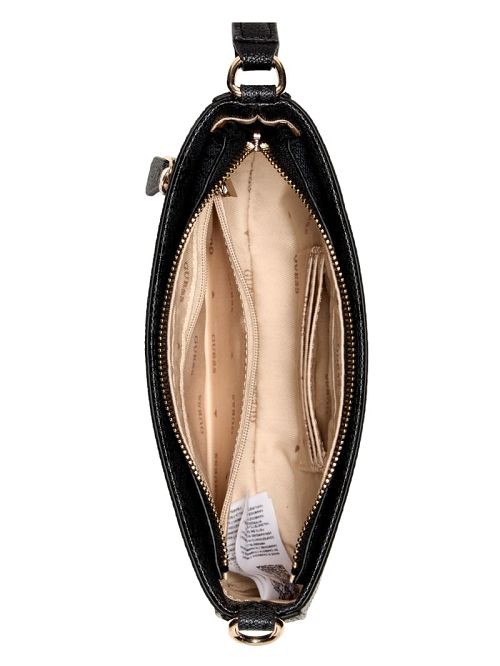 Guess Noelle Mini Top-Zip Shoulder Bag Negrii | GUESS-SN29176