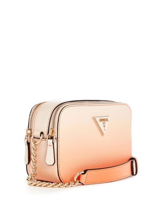 Guess Noelle Ombre Camera Crossbody Portocalii | GUESS-SN28772