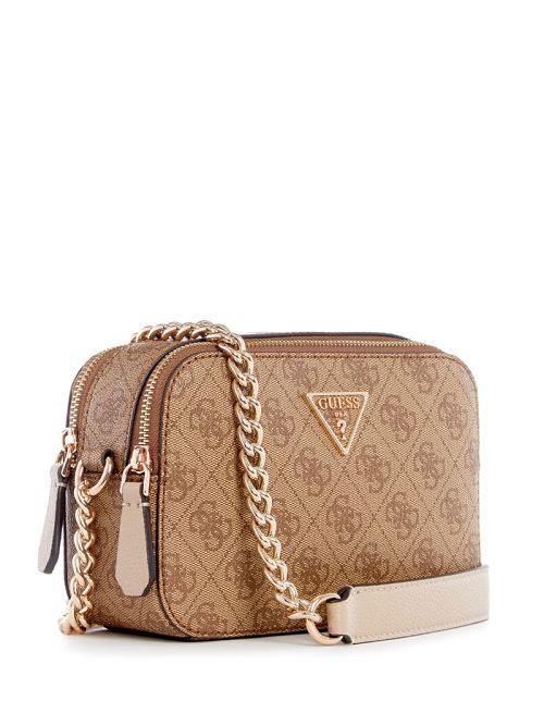 Guess Noelle Quatto G Camera Crossbody Maro | GUESS-SN28990
