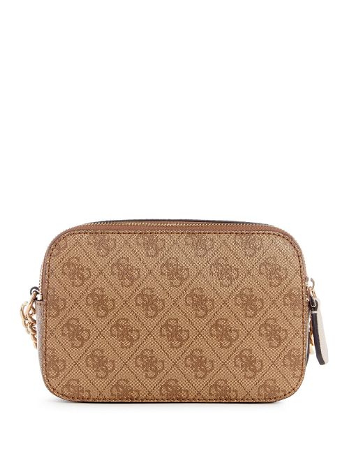 Guess Noelle Quatto G Camera Crossbody Maro | GUESS-SN28990