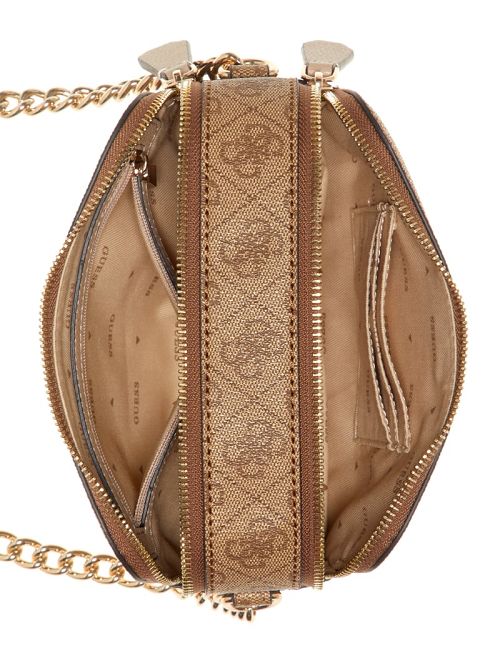 Guess Noelle Quatto G Camera Crossbody Maro | GUESS-SN28990