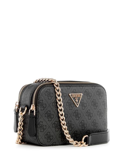 Guess Noelle Quatto G Camera Crossbody Negrii | GUESS-SN28962