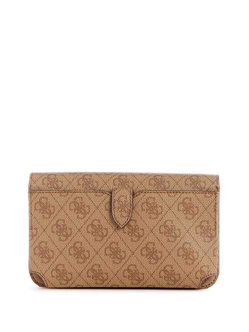 Guess Noelle Quattro G Crossbody Organizer Wallet Maro | GUESS-SN29478