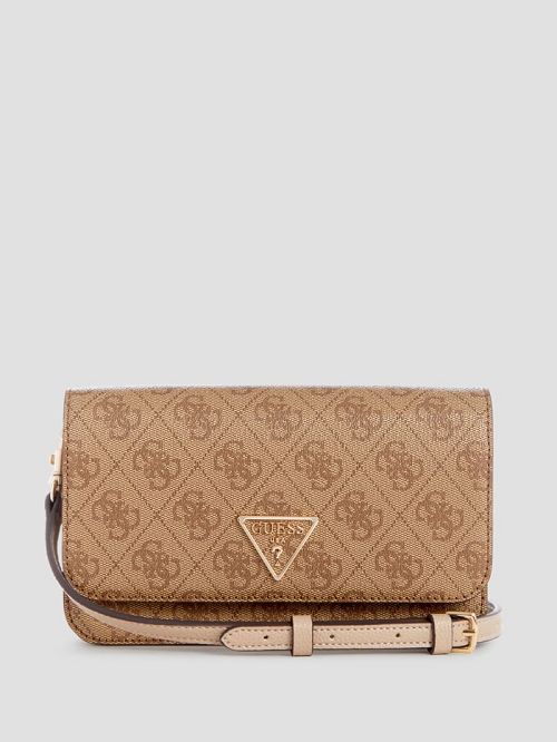 Guess Noelle Quattro G Crossbody Organizer Wallet Maro | GUESS-SN29478