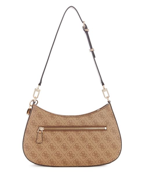 Guess Noelle Quattro G Shoulder Bag Maro | GUESS-SN29178