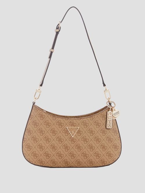 Guess Noelle Quattro G Shoulder Bag Maro | GUESS-SN29178