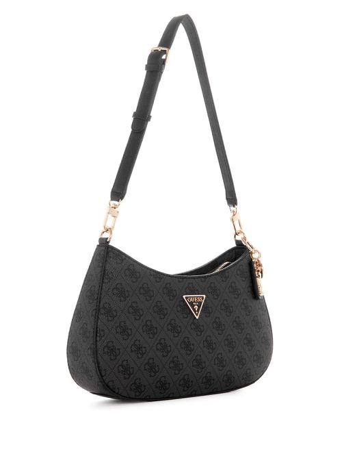 Guess Noelle Quattro G Shoulder Bag Negrii | GUESS-SN29126