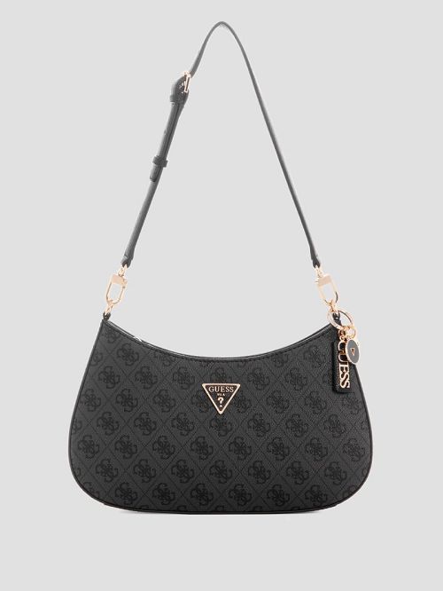 Guess Noelle Quattro G Shoulder Bag Negrii | GUESS-SN29126