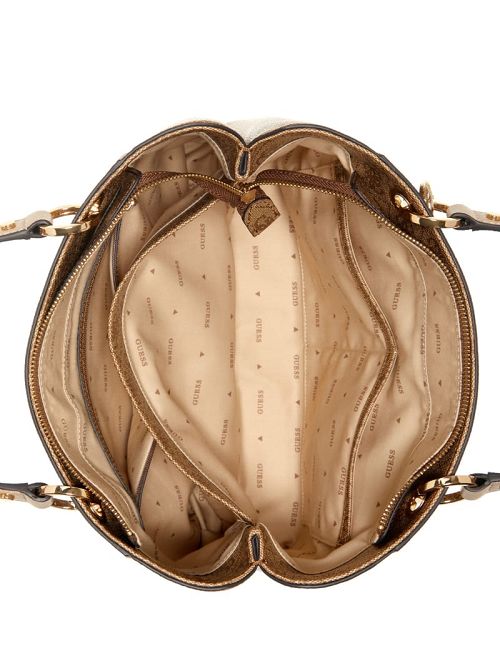 Guess Noelle Quattro G Small Noel Tote Maro | GUESS-SN29455