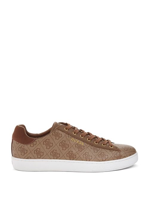 Guess Nola Quattro G Low-Top Sneakers Maro | GUESS-SN31896