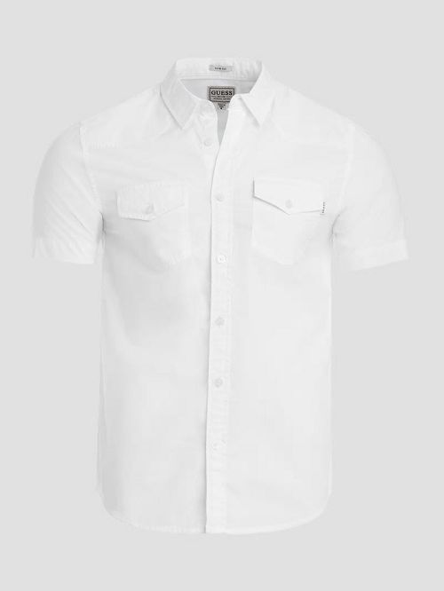 Guess Nottingham Shirt Albi | GUESS-SN31161