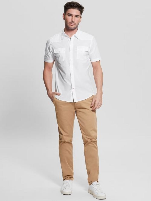 Guess Nottingham Shirt Albi | GUESS-SN31161