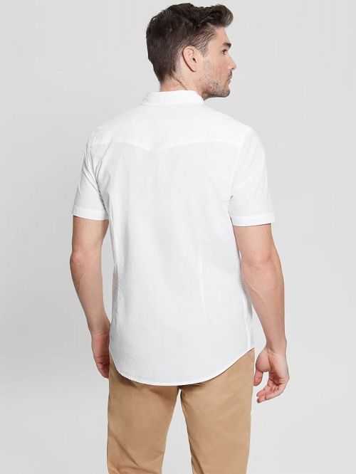 Guess Nottingham Shirt Albi | GUESS-SN31161