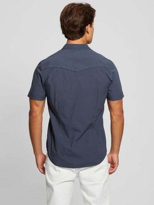 Guess Nottingham Western Shirt Albastri | GUESS-SN31226