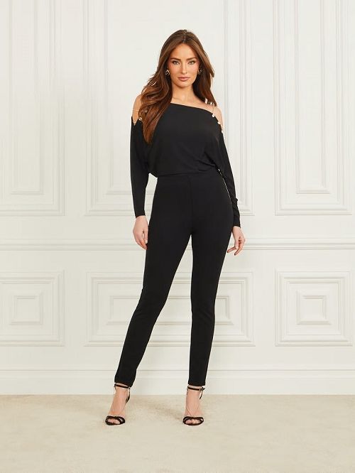Guess Olivia Skinny Pant Negrii | GUESS-SN28253