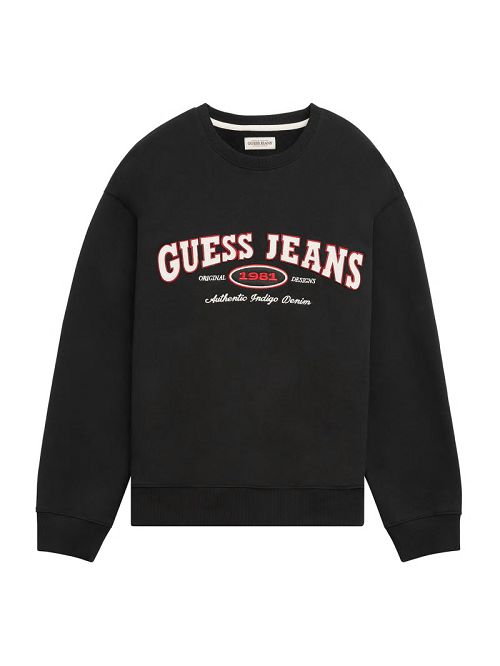Guess Original Design Sweatshirt Negrii | GUESS-SN30937