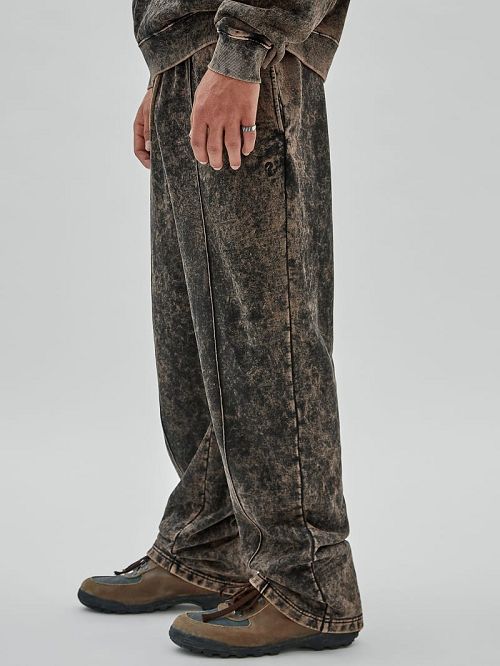 Guess Originals Acid Wash Joggers Negrii | GUESS-SN31533