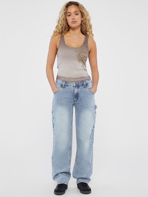 Guess Originals Airbrush Tank Top Maro | GUESS-SN27143