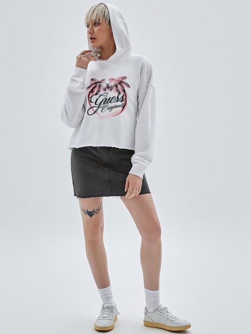Guess Originals Belted Denim Skirt Negrii | GUESS-SN26497