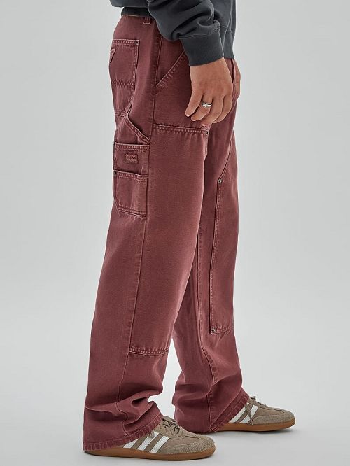 Guess Originals Canvas Carpenter Pant Rosii | GUESS-SN31409