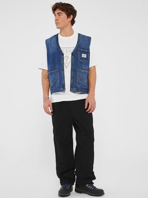 Guess Originals Cargo Pants Negrii | GUESS-SN31425