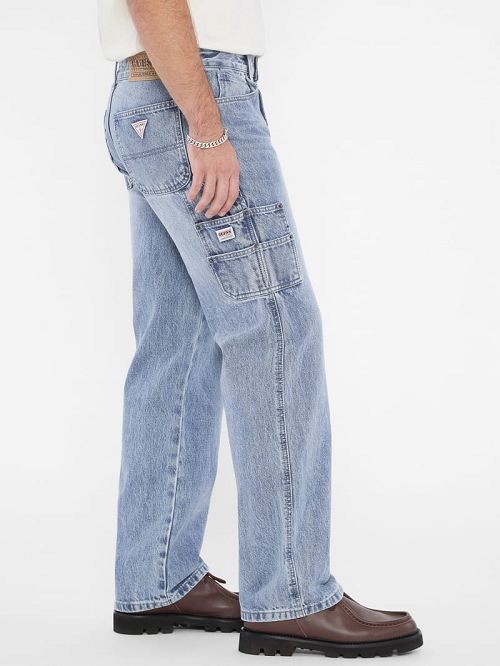 Guess Originals Carpenter Denim Jeans Albastri | GUESS-SN30355