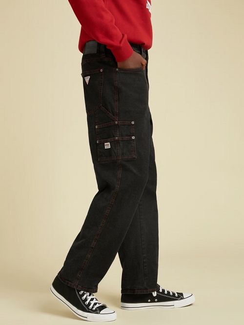 Guess Originals Carpenter Jeans Negrii | GUESS-SN30385
