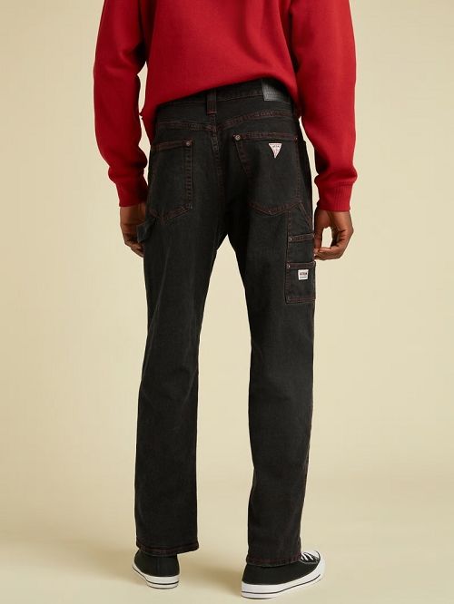 Guess Originals Carpenter Jeans Negrii | GUESS-SN30385